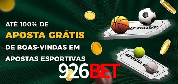 926Bet Ate 100% de Aposta Gratis
